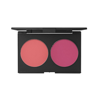 Fournisseurs en gros de maquillage, cosmétiques, palettes de maquillage personnalisées, logo personnalisé, blush double, marque privée