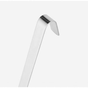Cuchara para Servir Sopa de Acero Inoxidable, Cubertería Plateada, Utensilios de Cocina para Restaurante y Hogar, Cuchara Larga con Gancho para Servir - Product Image 3