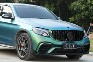 Pare-choc avant à lèvre pour Mercedes <span class=keywords><strong>GLC</strong></span> coupé, kit de carrosserie, mise à niveau <span class=keywords><strong>AMG</strong></span>, 2016 — 2019 - Product Image 5