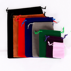 Mini Velvet Drawstring Gift Bag Custom Logo Colorful Wedding Cosmetic Packaging <b>Pouch</b> for Necklaces Watches Glasses Dust-proof - Product Image 4
