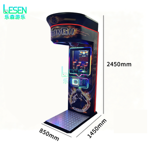 เครื่องชกมวยใช้เหรียญภาษาอังกฤษสำหรับสวนสนุกและความบันเทิง - Product Image 3