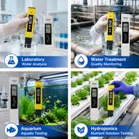 Testeur de pH numérique, testeurs de qualité de l'eau, mesure de l'acidité de l'eau pour le laboratoire