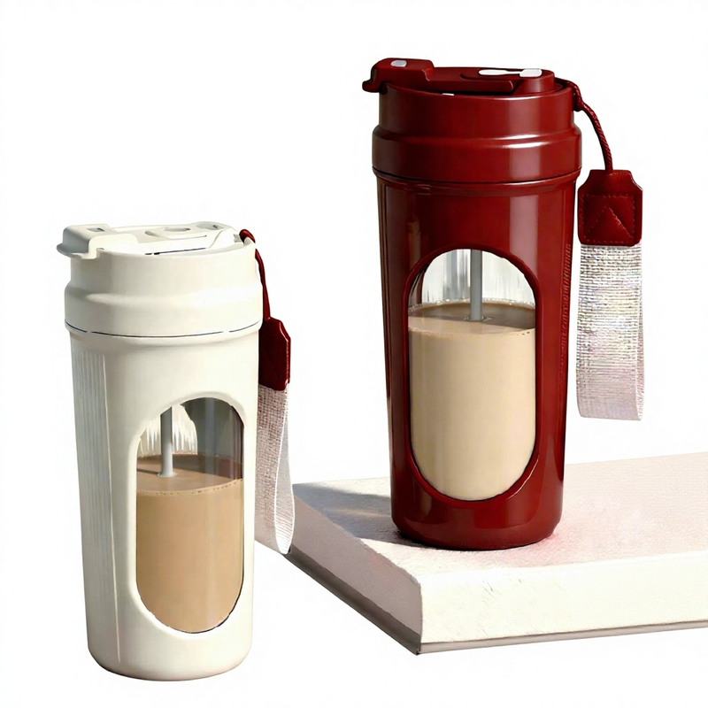 Modern Design Glass Coffee Mug with