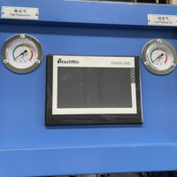 Máquina Sopladora de Botellas de Agua PET/PP Semiautomática de 5 Galones con PLC y Motor
