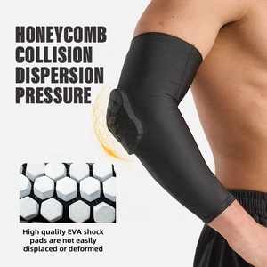 Support de coude de compression rembourré, respirant, léger et flexible, personnalisé pour le sport - Product Image 4