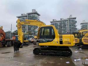 Excavadora Usada Original Komatsu PC120 en Buen Estado, Excavadora de Orugas Usada PC120 en Venta - Product Image 4