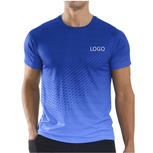 เสื้อยืดวิ่งออกกำลังกายสำหรับผู้ชายและผู้หญิง สกรีนโลโก้ตามสั่ง ขายส่ง รุ่น F00 - Product Image 1