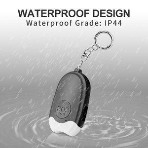 An Ninh cá nhân bảo vệ thiết bị 130dB tự vệ báo động Keychain có thể sạc lại với khẩn cấp Led đèn pin - Product Image 5