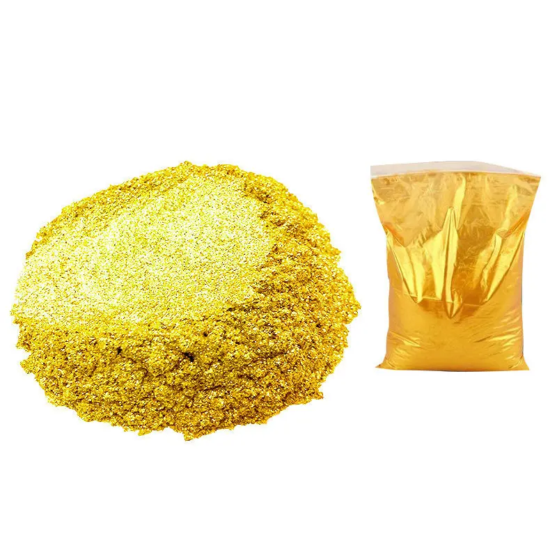 Naroon Kosmatisches Mika-Pulver Perleffekt Goldpigment Mika synthetisches Perle-Pigment Gold-Mika-Pulver