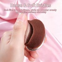 Ensemble de 9 pinceaux de maquillage synthétiques or rose à poils doux, pour poudre, correcteur, contour et blush, kit visage, marque privée OEM
