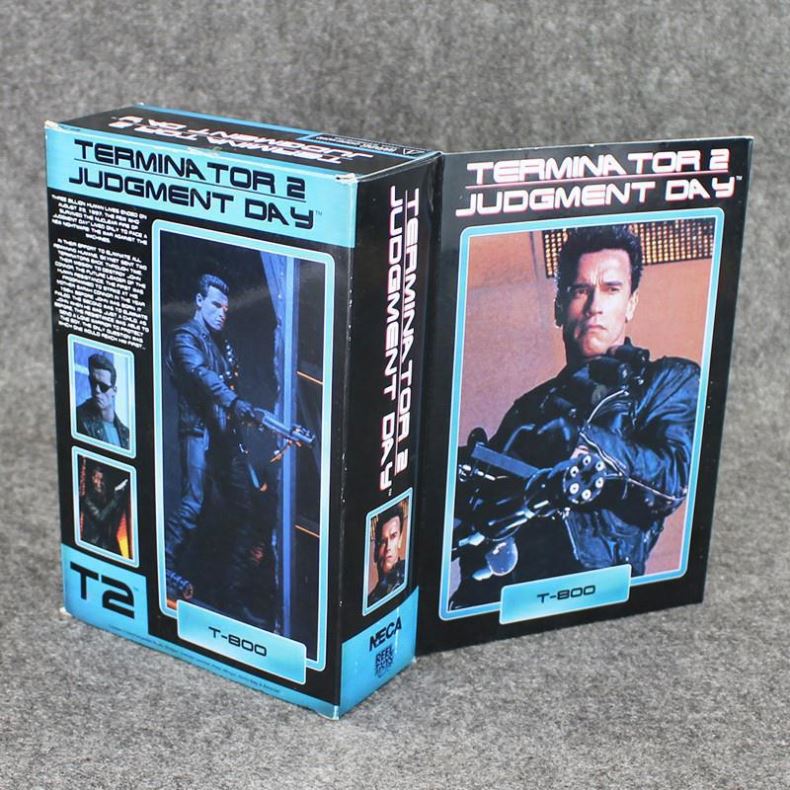 Terminator 2 Action Figure - T800 & T1000 Models by NECA