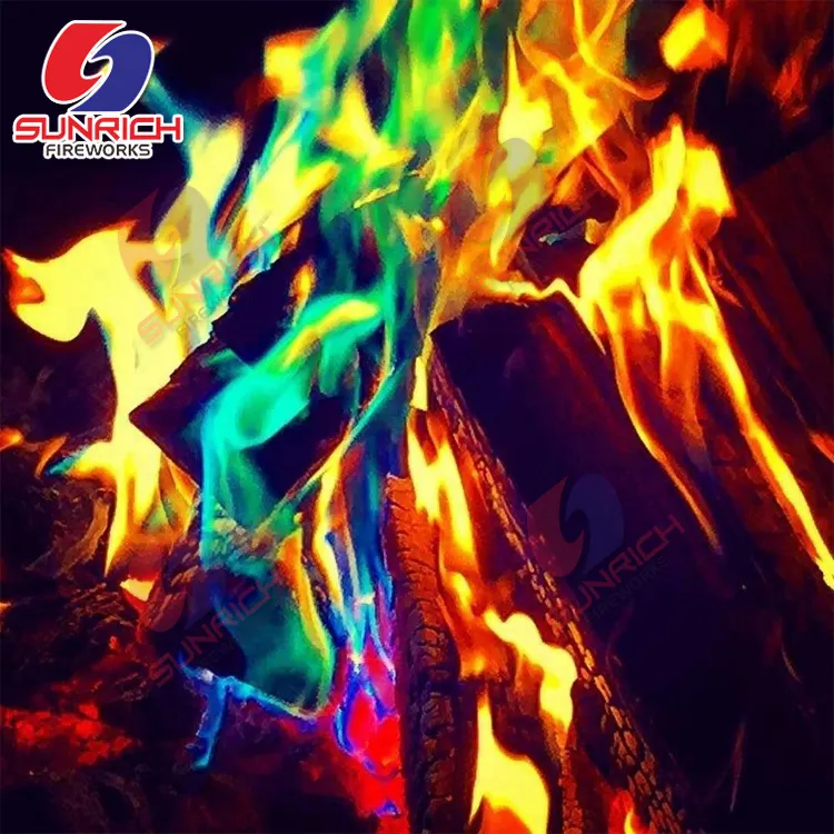 Mystical Fire Colour Changing Flame - Wood Burner Open Fire magie 1-12 pakete