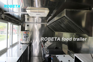 เครื่องปรับอากาศรถบรรทุกอาหารราคาถูกรีวิวดีบาร์บีคิวอาหารรถพ่วงกับหน่วย Ac - Product Image 5