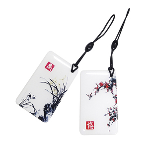 <span class=keywords><strong>RFID</strong></span> 13,56 МГц карта контроля доступа водонепроницаемый клей упаковка эпоксидный брелок только для чтения - Product Image 1