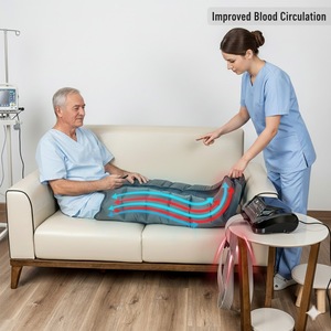 Sistema di Terapia a Compressione Sequenziale, Stivali di Recupero a 6 Camere d'Aria, Massaggiatore a Compressione d'Aria per <span class=keywords><strong>Gambe</strong></span> - Product Image 6