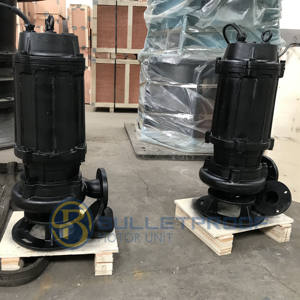 Pompe submersible anti-colmatage à faible entretien pour eaux usées, moteur IE3, 380V/440V, 2.2-550kW, 10-650m³/h - Product Image 5