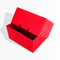 Boîte à gâteau rose personnalisée en gros avec votre propre logo, matériaux recyclés, revêtement UV, pliables, impression recto-verso