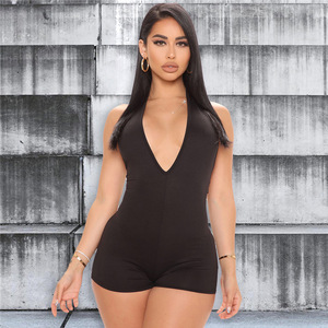 DAN340 Combinaisons moulantes dos nu pour femmes, grande taille, en promotion - Product Image 2