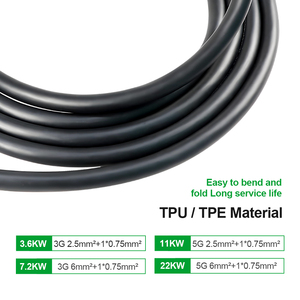 Isigma 22kw tre fasi 32 <span class=keywords><strong>Ampere</strong></span> <span class=keywords><strong>caricabatterie</strong></span> Ev portatile all'ingrosso Smart Home <span class=keywords><strong>caricabatterie</strong></span> per auto elettrica ricarica rapida - Product Image 5
