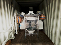 Neues Automatisches Edelstahl-Jumbo-Sack-Entleerungssystem mit Antibakterieller Funktion für Tonnen-Sack-Zement-Silo Materialhandhabungskette