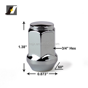 Voiture 35 longues chrome finition <span class=keywords><strong>19</strong></span> mm hexagonal écrou de hong sheng usine - Product Image 2