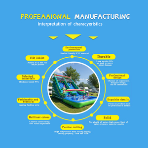 Tùy chỉnh Inflatable công viên nước Slide cho người lớn, khổng lồ thương mại nước chơi cấu trúc cho công viên giải trí, giá bán buôn - Product Image 4