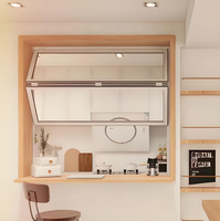 Porte pliante verticale en aluminium et fenêtre à pousser Fenêtres en aluminium Fenêtre pliante verticale