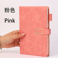 Carnet de notes en cuir A5 avec logo personnalisé, reliure cousue super épaisse, fermeture magnétique, 80 feuilles, pour le bureau et les affaires