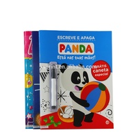 Nouveautés personnalisées : livre de coloriage et de dessin magique réutilisable en silicone pour enfants