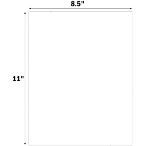 Etiquetas Autoadhesivas Imprimibles por Inyección de Tinta Personalizadas, Vinilo Removible, Troqueladas, Hoja Blanca, Columna A3 A4, Papel Adhesivo Brillante y Mate - Product Image 2