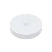 Kabinet inframerah Led, lampu lemari langkah nirkabel Sensor gerak malam Led untuk dinding dan kamar tidur dalam ruangan Usb dapat diisi ulang