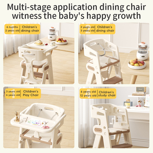 Cadeira Alta Infantil Feelkids com Design Moderno para Estudo, Refeições, Festas Escolares e Eventos de Jogos - Product Image 2