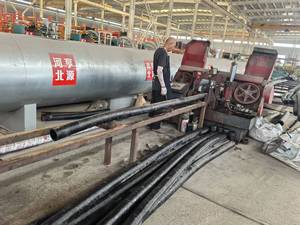 Hebei Fábrica Pode Personalizar <span class=keywords><strong>DN125</strong></span> Caminhão Bomba <span class=keywords><strong>3m</strong></span> Flange Dupla Resistente ao Desgaste Mangueira De Borracha Flexível para Transporte De Concreto - Product Image 2