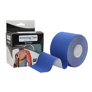Bande de kinésiologie de 5 cm avec boîte individuelle, en coton, pour soulager les douleurs musculaires, pour le sport, la remise en forme, la physiothérapie, 5 m - Product Image 5