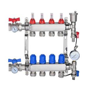 Assemblage de mélangeur de collecteur de <span class=keywords><strong>chauffage</strong></span> avec logo personnalisé pour les projets de <span class=keywords><strong>chauffage</strong></span> par le sol UFH d'hôtel au <span class=keywords><strong>design</strong></span> moderne - Product Image 1