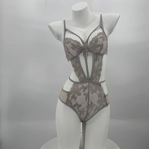 Vêtements érotiques sexy pour femmes, allure mature, séduction, dos nu, préliminaires, vêtements tout-en-un, lingerie en dentelle grande taille - Product Image 3