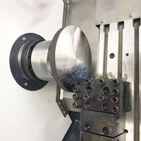 Tour CNC à banc incliné haute précision TCK6340 avec système Siemens et commande GSK980TC3, précision de 0,003 mm, 8 postes à outils, Chine