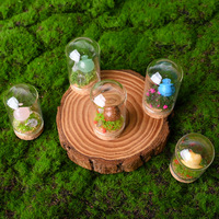 Ornement en cristal naturel sculpté en forme de mini-champignon, spécimen de terrarium, cadeau éducatif scientifique pour enfants, décoration de bureau