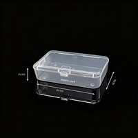 Boîte de rangement vide en plastique PP rectangulaire, écologique, multi-tailles, multifonctionnelle, pour bijoux, perles, FANG YUAN
