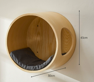 DIY Wooden <strong>Cat</strong> Perch Bed Toy <strong>Wall</strong> Shelf <strong>Cat</strong> Frame <strong>Climbing</strong> Frame Set Indoor <strong>Wall</strong> Furniture <strong>Cat</strong> Shelves and Perches for <strong>Walls</strong> - Product Image 2