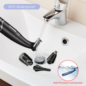 Recortadora Eléctrica Recargable Portátil para Hombre, para <span class=keywords><strong>Nariz</strong></span>, <span class=keywords><strong>Orejas</strong></span>, Vello Corporal, Recorte Indoloro de <span class=keywords><strong>Patillas</strong></span>, Cejas <span class=keywords><strong>y</strong></span> Barba, Cortadora de Plástico RV - Product Image 2