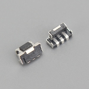 12v瞬时微复位触觉开关3针3 * <span class=keywords><strong>5</strong></span>毫米贴片印刷电路板按钮开关电子结构 - Product Image 3