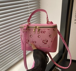 Bolso de PU con estampado moderno 2026, de forma cuadrada alta, exquisito, a la moda, elegante para el verano, versátil, con una sola correa, de poliéster. - Product Image 2