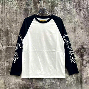 Camiseta <span class=keywords><strong>CORTEI</strong></span> de Manga Larga con Estampado Serigrafiado, Estilo Urbano, Corte Holgado, para Hombre y Mujer, Otoño 2025, a la Moda - Product Image 1