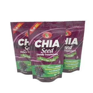 Dimensioni Logo stampate personalizzate all'ingrosso per mais agricolo girasole tè verde <span class=keywords><strong>semi</strong></span> di <span class=keywords><strong>fiori</strong></span> di Chia sacchetti di imballaggio flessibili in plastica - Product Image 2