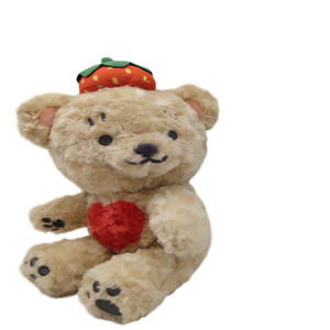 Ours en peluche doux avec Logo brodé personnalisé, Animal en peluche, Rose, ours en peluche, impression en forme de cœur, poupée à la mode - Product Image 6