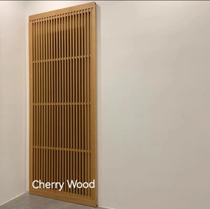 Walnut và gỗ tếch phân vùng mới phong cách Trung Quốc phòng khách lối vào cửa màn hình ngăn chặn lưới tản nhiệt bằng gỗ anh đào gỗ phân vùng - Product Image 4