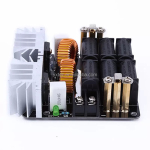โมดูลทำความร้อนแบบเหนี่ยวนำแรงดันต่ำ 1000W 20A ZVS พร้อมไดรเวอร์ฟลายแบค คอยล์ปล่อยประจุเทสลา บอร์ดทำความร้อน - Product Image 5