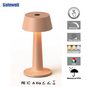 Ambient Dining Bar Lamp Metal Rechargeable <strong>Small</strong> Table Lamp Waterproof IP54 Indoor and Outdoor Universal - Product Image 2