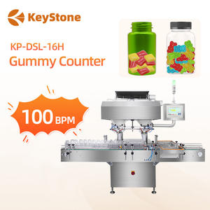 Sistema de Control PLC KP-DSL-16, Máquina Contadora Automática Electrónica de Cápsulas, Botellas, Tabletas, Gomitas, Dulces Blandos - Product Image 1